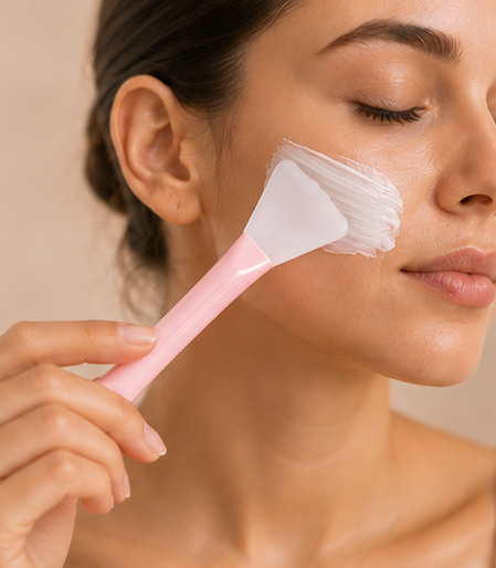 Soft Silicone Facial Mask Brush