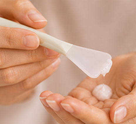 Soft Silicone Facial Mask Brush
