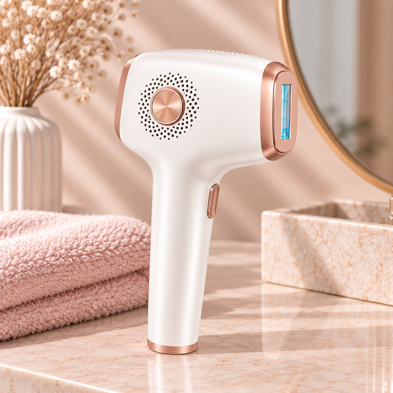 IPL Hair Removal Device with Ice Cooling