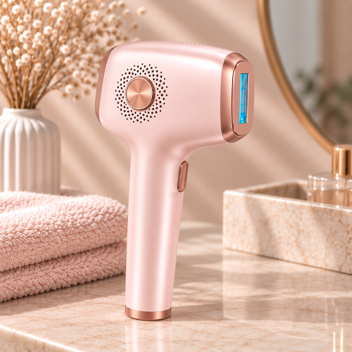 IPL Hair Removal Device with Ice Cooling